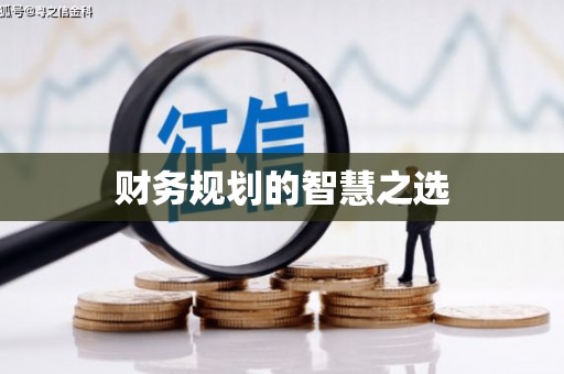 吴忠财务规划的智慧之选