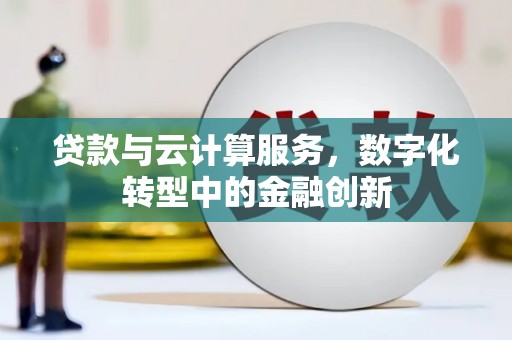 市中区贷款与云计算服务，数字化转型中的金融创新