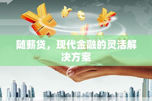 洪雅随薪贷，现代金融的灵活解决方案