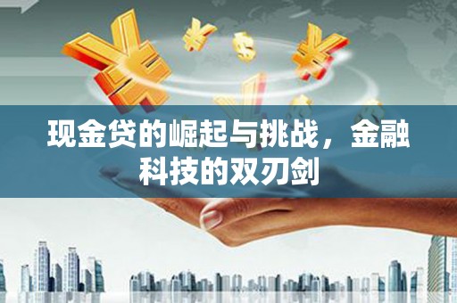 灌阳现金贷的崛起与挑战，金融科技的双刃剑