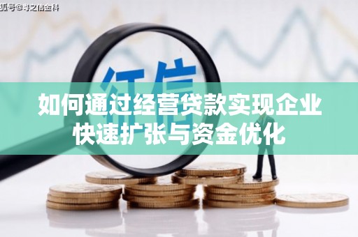 阿莲如何通过经营贷款实现企业快速扩张与资金优化