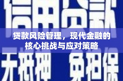 左营贷款风险管理，现代金融的核心挑战与应对策略