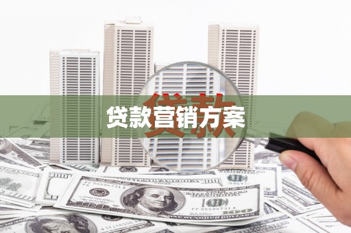 积石山贷款营销方案