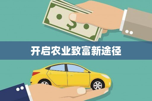 定安开启农业致富新途径