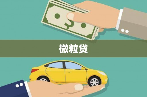 喀什微粒贷