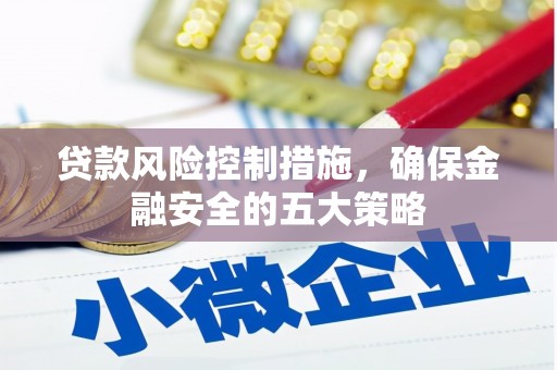 泉州贷款风险控制措施，确保金融安全的五大策略