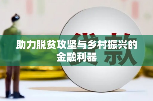 宾阳助力脱贫攻坚与乡村振兴的金融利器