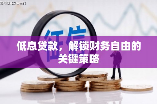 东西湖低息贷款，解锁财务自由的关键策略