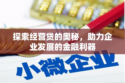 康县探索经营贷的奥秘，助力企业发展的金融利器